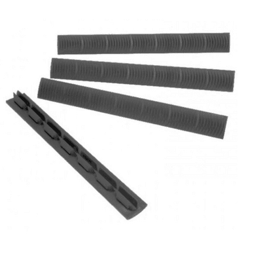 ERGO Grip 7-Slot KeyMod Slot Cover WedgeLok Polymer BLACK 4 Pack ERGO Grip 7-Slot KeyMod Slot Cover WedgeLok Polymer BLACK 4 Pack