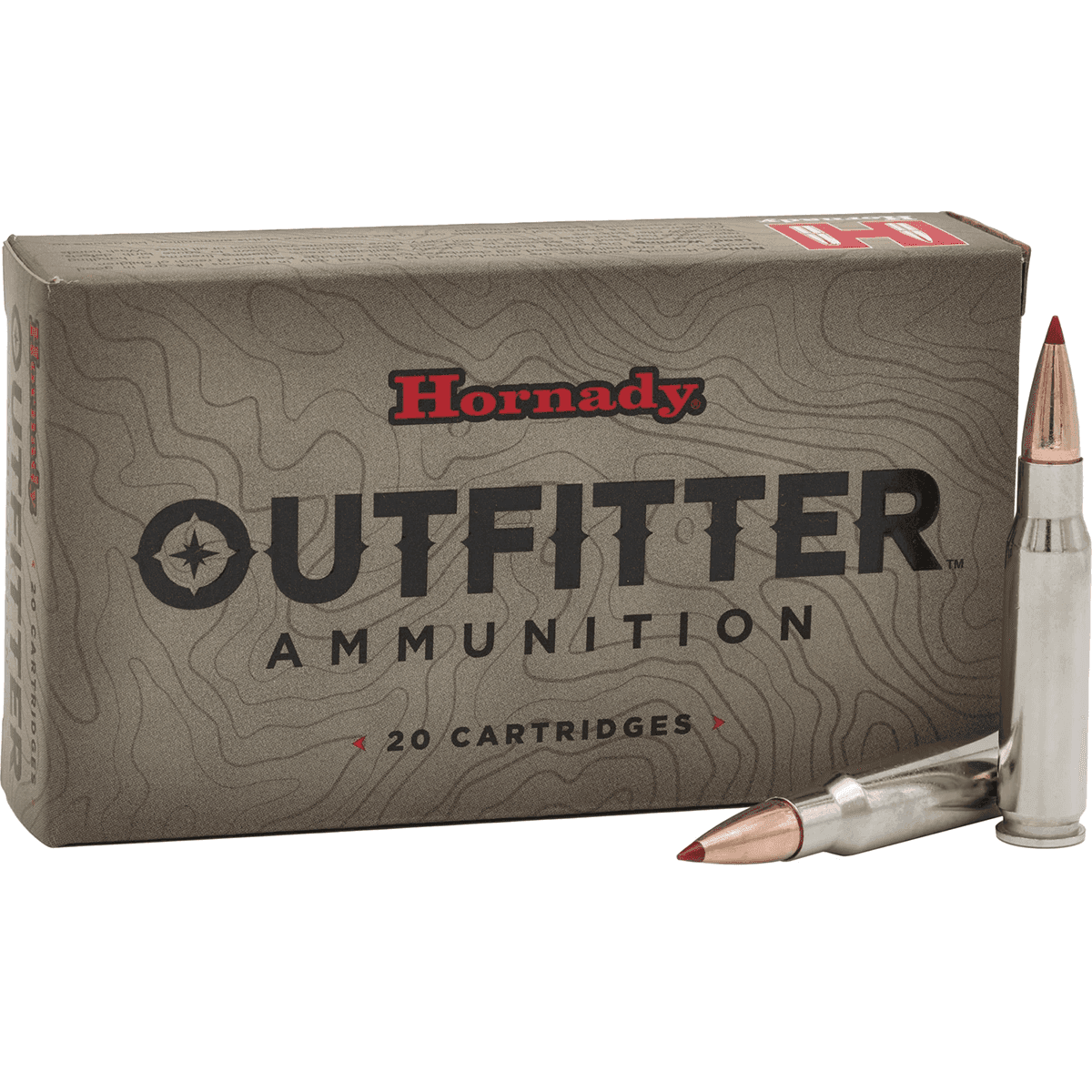 Hornady 809864 Outfitter 308 Win 130 gr CX OTF 20 Bx/ 10 Cs Hornady 809864 Outfitter 308 Win 130 gr CX OTF 20 Bx/ 10 Cs