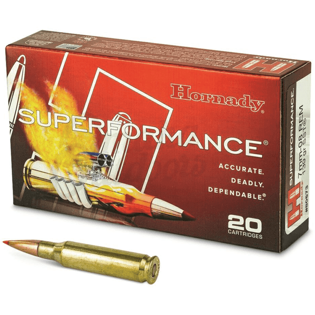 Hornady 805764 Superformance 7mm-08 Rem 139 gr Copper Alloy eXpanding Hornady 805764 Superformance 7mm-08 Rem 139 gr Copper Alloy eXpanding