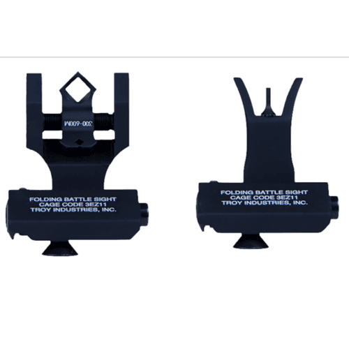 Troy Industries 45 Degree BattleSight Offset Set M4 Front, Dioptic Rear Black for M4, M16 Troy Industries 45 Degree BattleSight Offset Set M4 Front, Dioptic Rear Black for M4, M16
