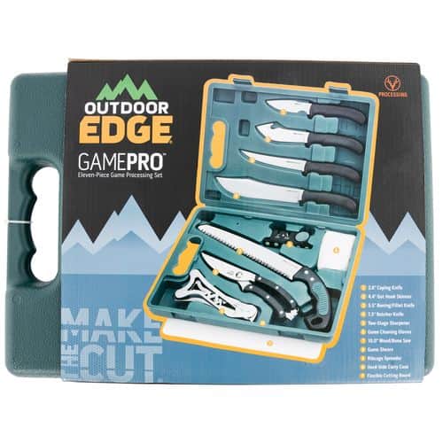 OUTDOOR EDGE GP1 GAME PROCESSOR GAME PRO 11PC OUTDOOR EDGE GP1 GAME PROCESSOR GAME PRO 11PC