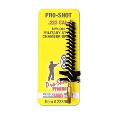 Pro-Shot .223 Cal. / 5.56mm Military Style Nylon Chamber Brush Pro-Shot .223 Cal. / 5.56mm Military Style Nylon Chamber Brush