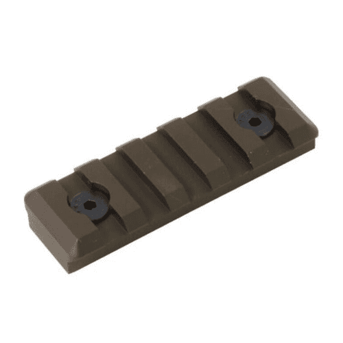 Timber Creek M-Lok 5 Slot Picatinny Rail FDE Timber Creek M-Lok 5 Slot Picatinny Rail FDE