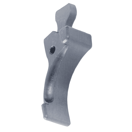 Timber Creek Outdoors 10/22 Extended Magazine Release Silver Anodized Timber Creek Outdoors 10/22 Extended Magazine Release Silver Anodized