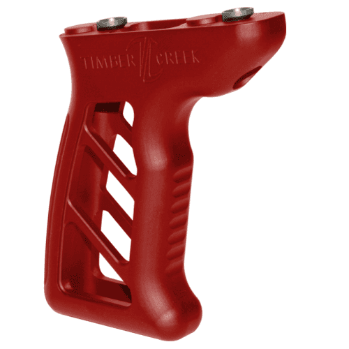 Timber Creek Keymod Enforcer Vertical Foregrip - Red Timber Creek Keymod Enforcer Vertical Foregrip - Red