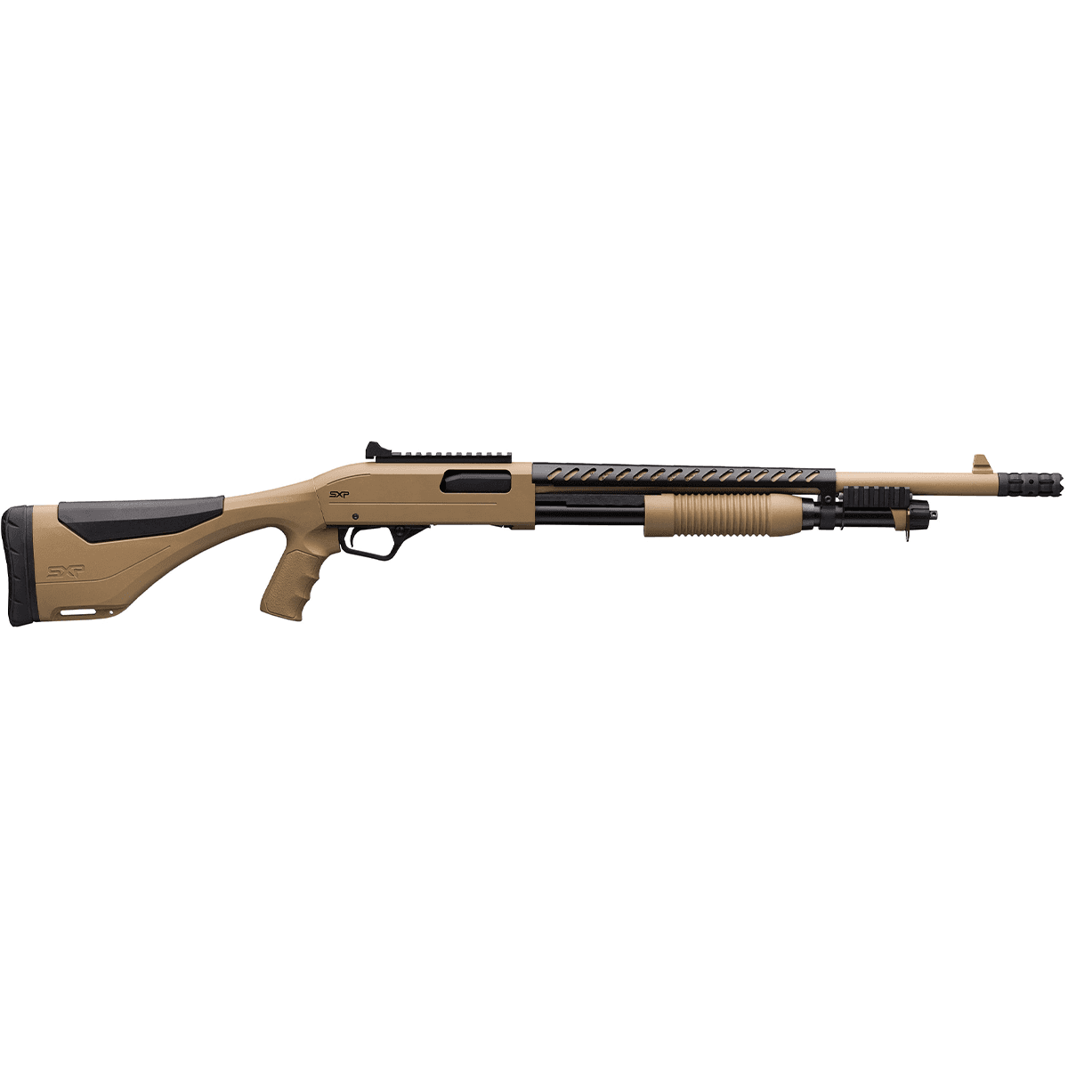 Winchester SXP Extreme Defender 12 Gauge Tactical Shotgun 18" FDE Winchester SXP Extreme Defender 12 Gauge Tactical Shotgun 18" FDE