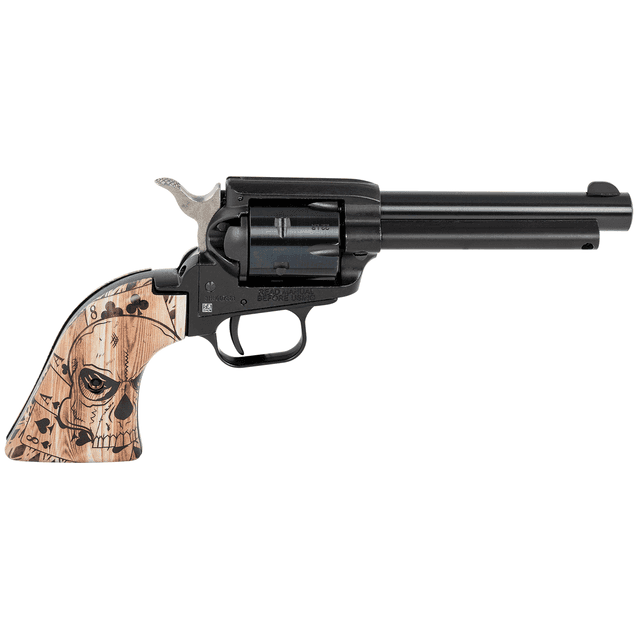 Heritage Rough Rider 22 LR 6 Shot 4.75" Dead Man's Hand Ivory Grips Revolver Heritage Rough Rider 22 LR 6 Shot 4.75" Dead Man's Hand Ivory Grips Revolver