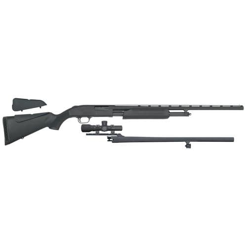 Mossberg 54047 500 Field/Deer Pump 20 Gauge 5+1 24"/26" Synthetic Black Stk Blued 2 Mossberg 54047 500 Field/Deer Pump 20 Gauge 5+1 24"/26" Synthetic Black Stk Blued 2