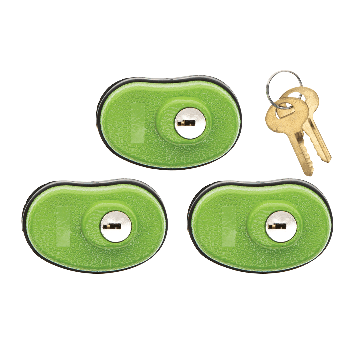 Lockdown 1118825 Trigger Lock Trigger Lock Open With Key Green 3 Per Pkg Lockdown 1118825 Trigger Lock Trigger Lock Open With Key Green 3 Per Pkg