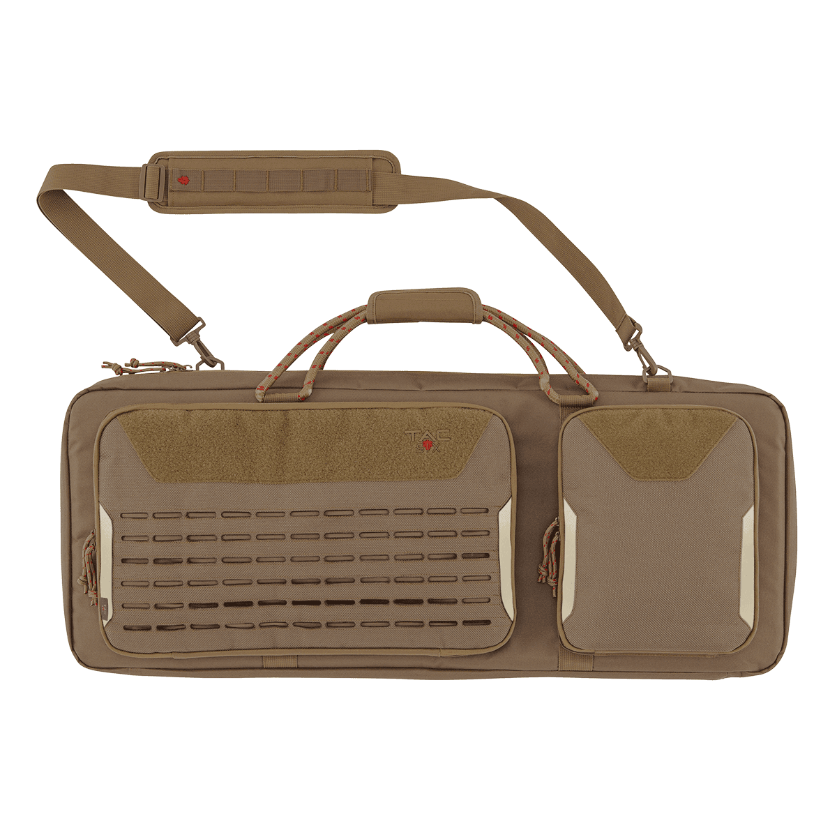 Tac Six 10830 Squad Tactical Pistol Case 32" Coyote with Large Exterior & Interior Pockets Tac Six 10830 Squad Tactical Pistol Case 32" Coyote with Large Exterior & Interior Pockets