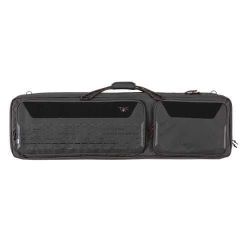 Tac Six 10832 Unit Tactical Rifle Case 46" Black Holds 2 Rifles with Large Exterior Pockets & Padded Shoulder Strap Tac Six 10832 Unit Tactical Rifle Case 46" Black Holds 2 Rifles with Large Exterior Pockets & Padded Shoulder Strap