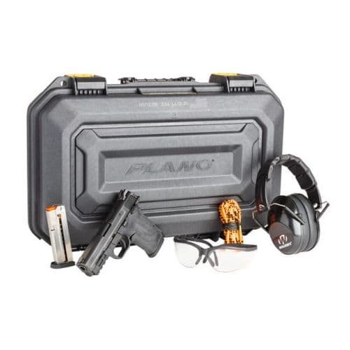 Smith & Wesson M&P9 Shield EZ Thumb Safety 9mm Pistol Range Bundle Smith & Wesson M&P9 Shield EZ Thumb Safety 9mm Pistol Range Bundle