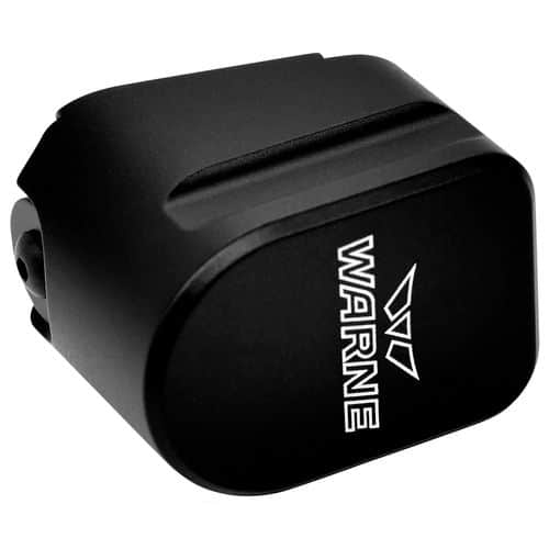 Warne MEG434BLK Magazine Extension made of 6061-T6 Aluminum with Hardcoat Anodized Black Finish for Glock 43 Magazines (Adds 4rds) Warne MEG434BLK Magazine Extension made of 6061-T6 Aluminum with Hardcoat Anodized Black Finish for Glock 43 Magazines (Adds 4rds)
