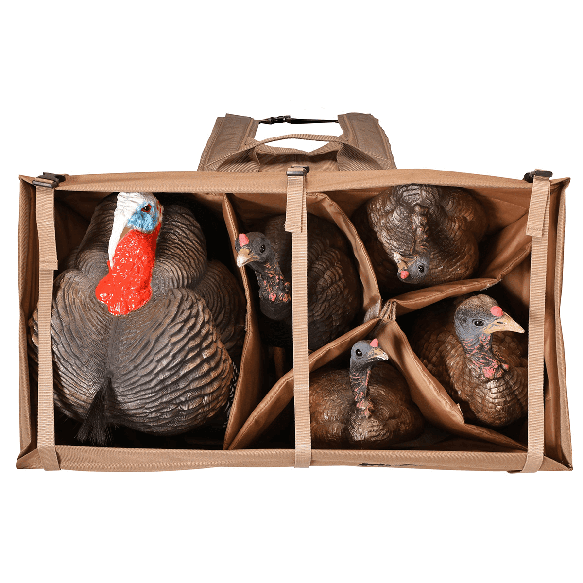 Higdon Outdoors 37195 X-Slot Universal Turkey Bag - Tan 600D Polyester Higdon Outdoors 37195 X-Slot Universal Turkey Bag - Tan 600D Polyester