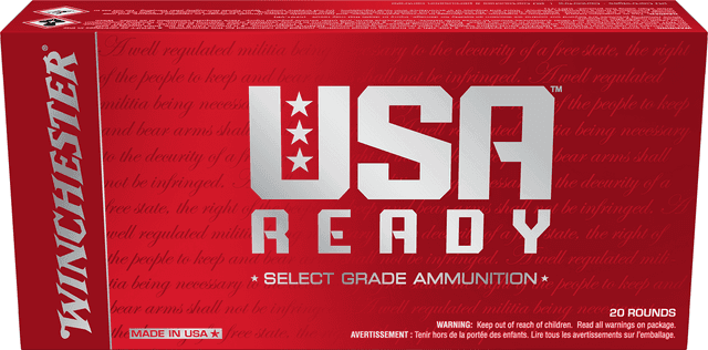 Winchester Ammo USA Ready 6.5 PRC 140 gr Open Tip - RED65PRC Winchester Ammo USA Ready 6.5 PRC 140 gr Open Tip - RED65PRC