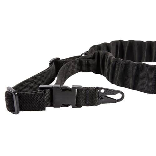 Blue Force Gear UDC200BGHKBK UDC Sling made of Black Cordura with 35"-55" OAL, 2" W, Padded Bungee Single-Point Design & Snap Hook for AR Platform Blue Force Gear UDC200BGHKBK UDC Sling made of Black Cordura with 35"-55" OAL, 2" W, Padded Bungee Single-Point Design & Snap Hook for AR Platform