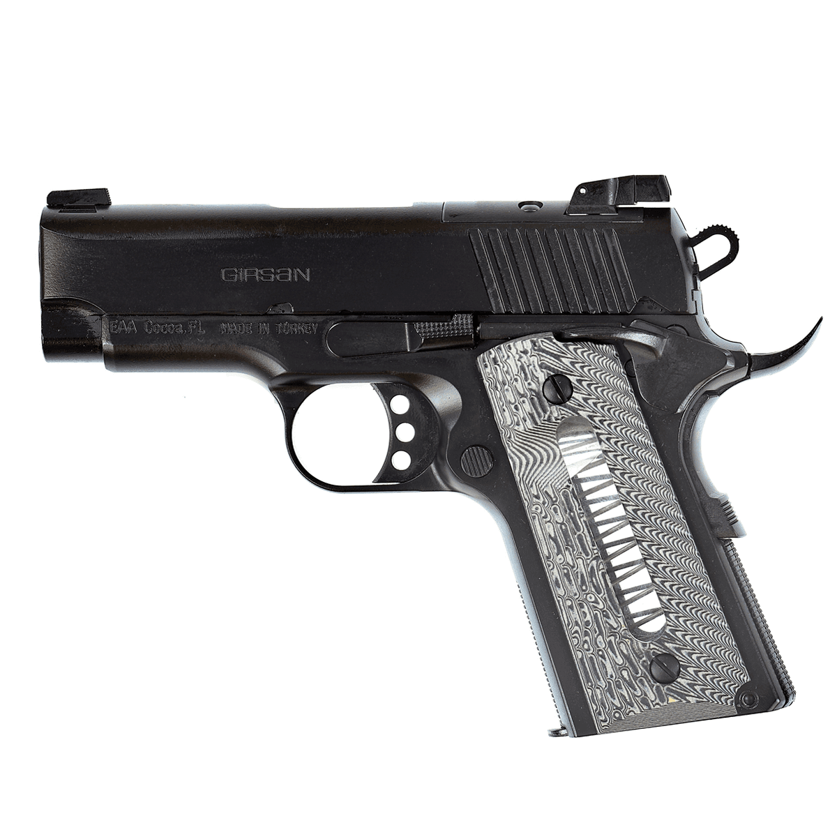 EAA Girsan MC1911 SC Ultimate Officer .45 ACP Compact Pistol EAA Girsan MC1911 SC Ultimate Officer .45 ACP Compact Pistol