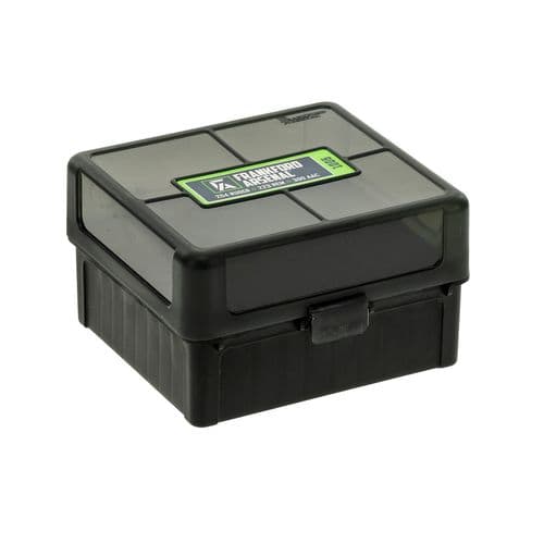 Frankford Arsenal 1083799 Hinge-Top Ammo Box 300 Win Mag 204 Cal 223 Cal Black High Density Polymer 100rd Frankford Arsenal 1083799 Hinge-Top Ammo Box 300 Win Mag 204 Cal 223 Cal Black High Density Polymer 100rd