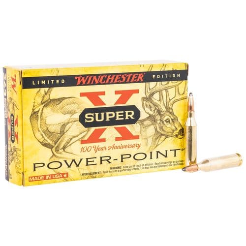 Winchester Ammo X243100 Super X 100th Anniversary 243 Win 100 gr Power-Point (PP) 20 Bx/ 10 Cs Winchester Ammo X243100 Super X 100th Anniversary 243 Win 100 gr Power-Point (PP) 20 Bx/ 10 Cs