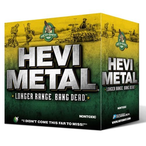 HEVI-Metal HS37588 Hevi-Metal Longer Range 10 Gauge 3.5" 1 3/4 oz BB Shot 25 Bx/ 10 Cs HEVI-Metal HS37588 Hevi-Metal Longer Range 10 Gauge 3.5" 1 3/4 oz BB Shot 25 Bx/ 10 Cs