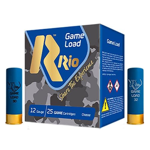 Rio Ammunition TG368 Game Load 12 Gauge 2.75" 1 1/4 oz 8 Shot 25 Bx/ 10 Cs 36 gram Rio Ammunition TG368 Game Load 12 Gauge 2.75" 1 1/4 oz 8 Shot 25 Bx/ 10 Cs 36 gram