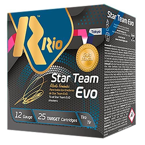 Rio Ammunition STT28LT75 Star Team Training Target Load 12 Gauge 2.75" 1 oz 7.5 Shot 25 Bx/ 10 Cs 28 gram Rio Ammunition STT28LT75 Star Team Training Target Load 12 Gauge 2.75" 1 oz 7.5 Shot 25 Bx/ 10 Cs 28 gram