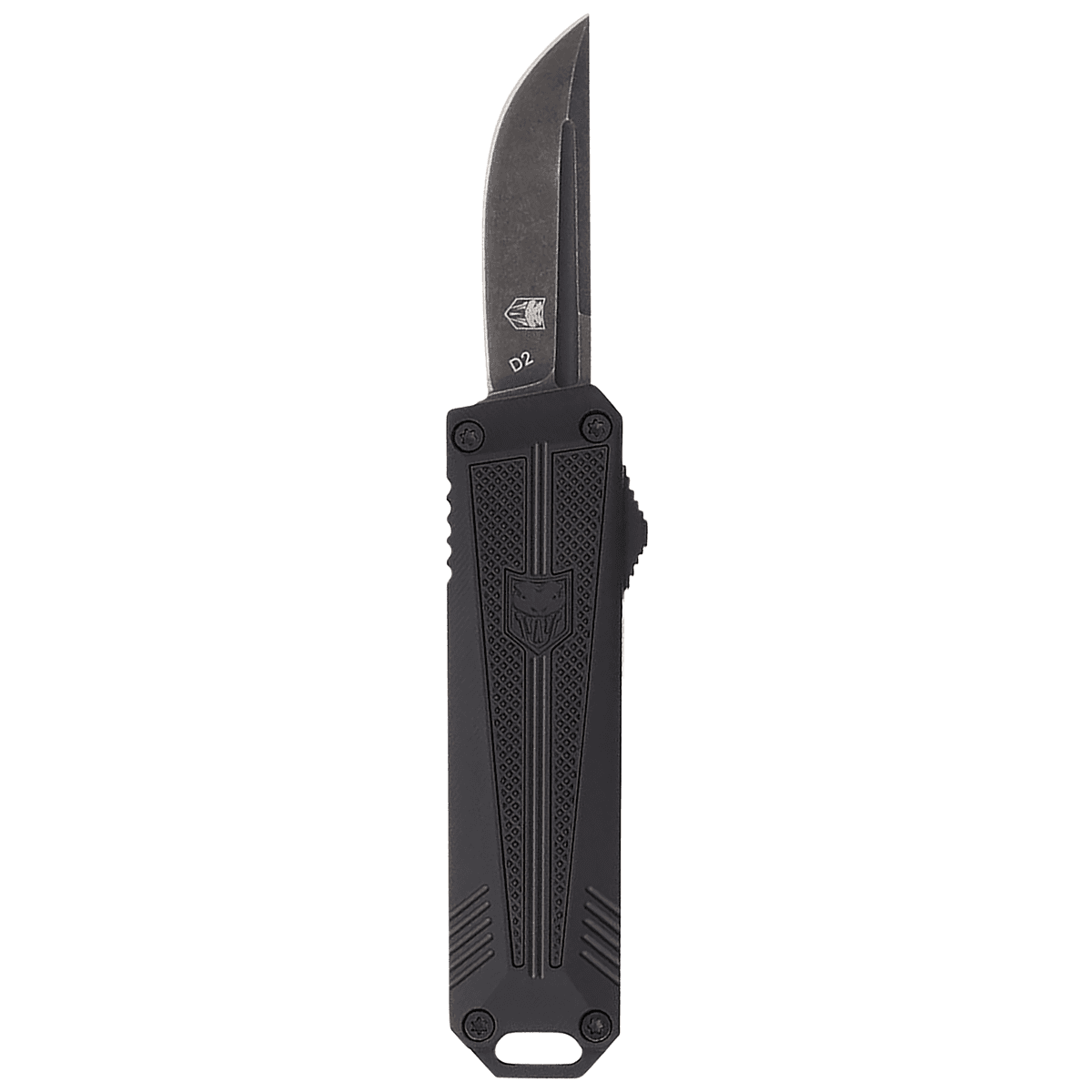CobraTec Knives CALI929TBBLKTNS California 929TB 1.75" OTF Tanto Plain Stonewashed D2 Steel Blade/ Black Anodized Aluminum Handle Includes Pocket Clip/Pouch CobraTec Knives CALI929TBBLKTNS California 929TB 1.75" OTF Tanto Plain Stonewashed D2 Steel Blade/ Black Anodized Aluminum Handle Includes Pocket Clip/Pouch