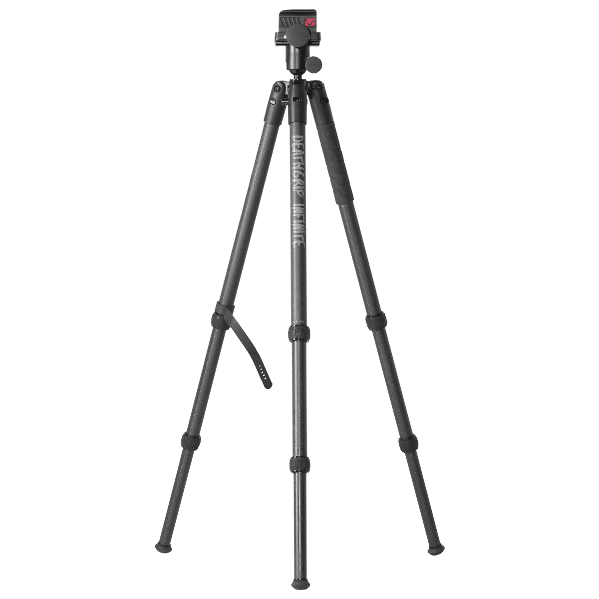 Bog-Pod 1163389 Deathgrip Infinite Tripod Black/Carbon Fiber Legs Rubber with Removeable Spike Bog-Pod 1163389 Deathgrip Infinite Tripod Black/Carbon Fiber Legs Rubber with Removeable Spike