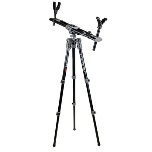 Bog-Pod 1100473 Fieldpod Max Tripod with Black Finish, Spike Feet, Carry Strap, Bubble Level, Independent Leg Adjustment & 20-48" Vertical Adjustment Bog-Pod 1100473 Fieldpod Max Tripod with Black Finish, Spike Feet, Carry Strap, Bubble Level, Independent Leg Adjustment & 20-48" Vertical Adjustment