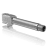 CMC Triggers Glock 19 Gen 3-4 9mm Match Precision Fluted Threaded Barrel angled view CMC Triggers Glock 19 Gen 3-4 9mm Match Precision Fluted Threaded Barrel angled view