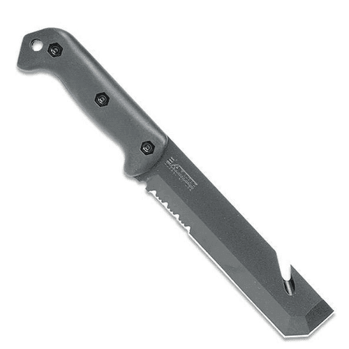 KA-BAR Becker TacTool 7" Fixed Combo Blade Black Steel 2 KA-BAR Becker TacTool 7" Fixed Combo Blade Black Steel 2