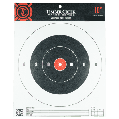 Timber Creek Marksman Paper Targets 10" Timber Creek Marksman Paper Targets 10"