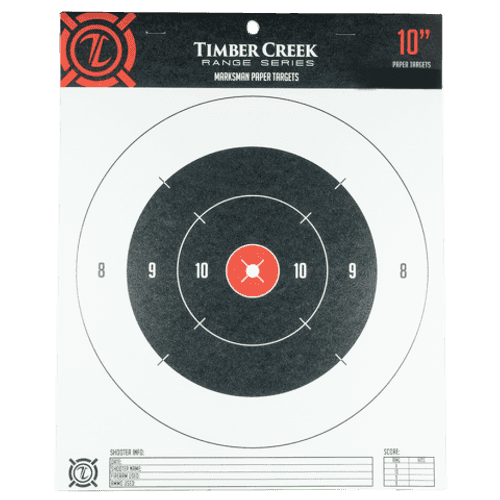 Timber Creek Marksman Paper Targets 10" Timber Creek Marksman Paper Targets 10"