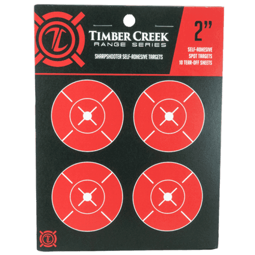 Timber Creek SharpShooter Self-Adhesive Targets 2" Timber Creek SharpShooter Self-Adhesive Targets 2"