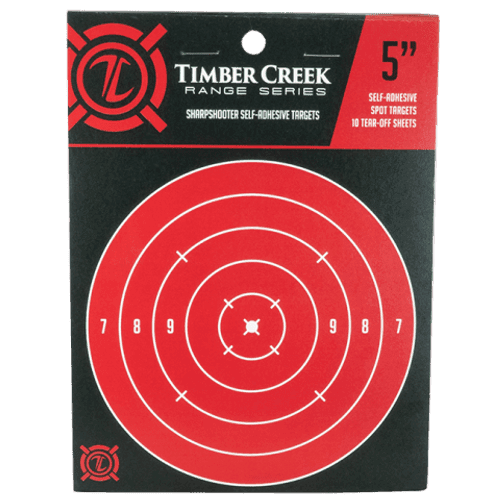 Timber Creek SharpShooter Self-Adhesive Targets 5" Timber Creek SharpShooter Self-Adhesive Targets 5"