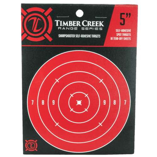 Timber Creek SharpShooter Self-Adhesive Targets 5" Timber Creek SharpShooter Self-Adhesive Targets 5"
