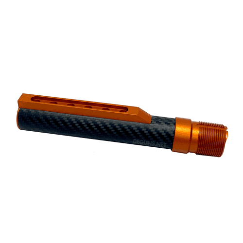 Timber Creek Carbon Fiber Mil-Spec Buffer Tube - Orange Timber Creek Carbon Fiber Mil-Spec Buffer Tube - Orange