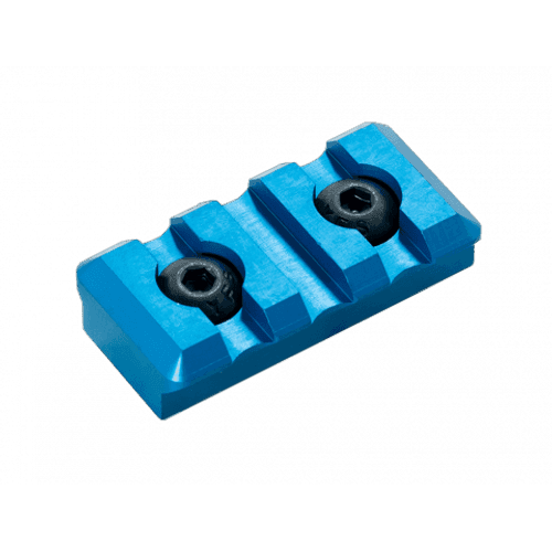 Timber Creek 3 Slot Picatinny Rail - Blue Timber Creek 3 Slot Picatinny Rail - Blue