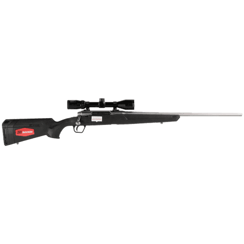 Savage Arms Axis II XP 308 Win 22" Barrel 4+1 Matte Black Stock Right Hand with Bushnell Banner 3-9x40mm Scope Savage Arms Axis II XP 308 Win 22" Barrel 4+1 Matte Black Stock Right Hand with Bushnell Banner 3-9x40mm Scope
