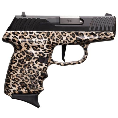 SCCY DVG-1 9mm Pistol 3.1" Barrel Black/Cheetah Finish SCCY DVG-1 9mm Pistol 3.1" Barrel Black/Cheetah Finish