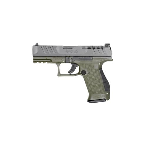 Walther PDP Compact Optic Ready 9mm Pistol 4" Barrel 15+1 Green/Black Walther PDP Compact Optic Ready 9mm Pistol 4" Barrel 15+1 Green/Black