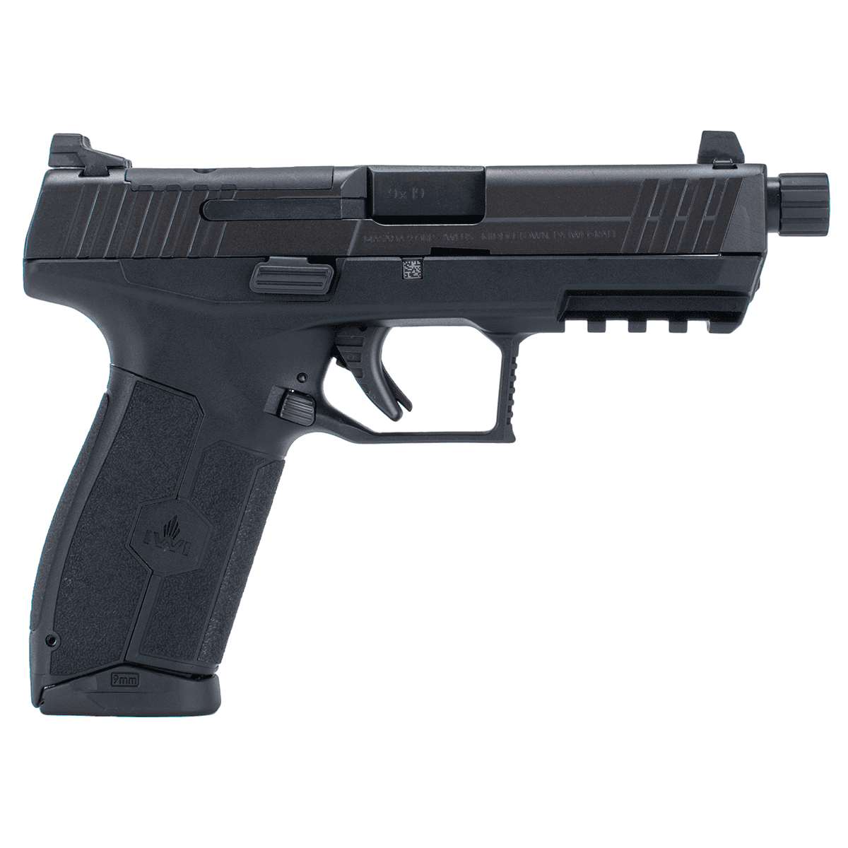 IWI Masada Tactical 9mm Pistol 4.6" Threaded Barrel - 17+1 Rounds M9ORP17T IWI Masada Tactical 9mm Pistol 4.6" Threaded Barrel - 17+1 Rounds M9ORP17T