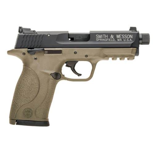 Smith & Wesson 10242 S&W M&P22 Compact Suppressor Ready FDE Smith & Wesson 10242 S&W M&P22 Compact Suppressor Ready FDE