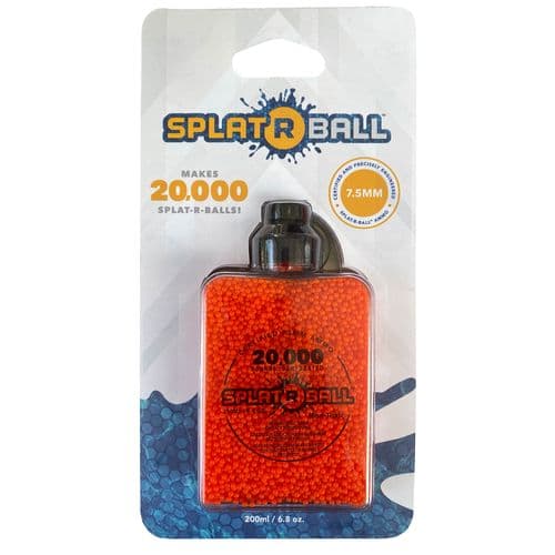 Splat R Ball 950022 Splat R Ball Water Beads 7-7.5mm Polymer 20,000 Per Bottle Splat R Ball 950022 Splat R Ball Water Beads 7-7.5mm Polymer 20,000 Per Bottle