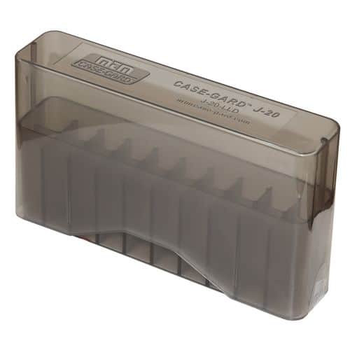 MTM Case-Gard Slip-Top Ammo Box, 338 Win Mag/7mm, 20rd - J20LLD41 MTM Case-Gard Slip-Top Ammo Box, 338 Win Mag/7mm, 20rd - J20LLD41