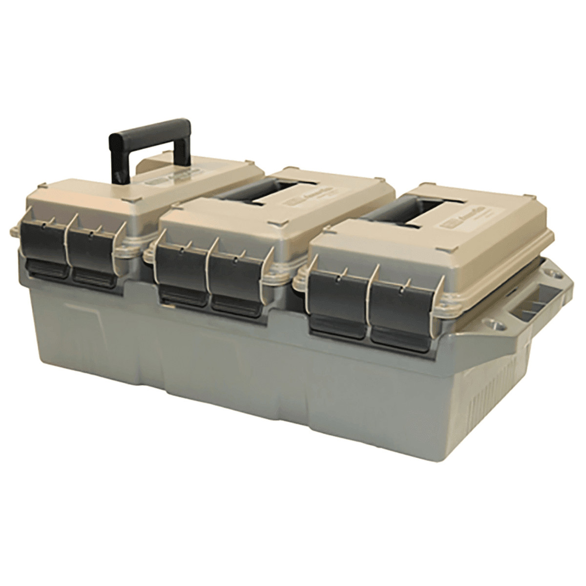 MTM Case-Gard 3-Can Ammo Crate, 50Cal - AC3C MTM Case-Gard 3-Can Ammo Crate, 50Cal - AC3C