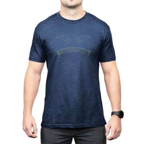 Magpul MAG1268411S Magmouth T-Shirt Navy Heather Short Sleeve Small Magpul MAG1268411S Magmouth T-Shirt Navy Heather Short Sleeve Small