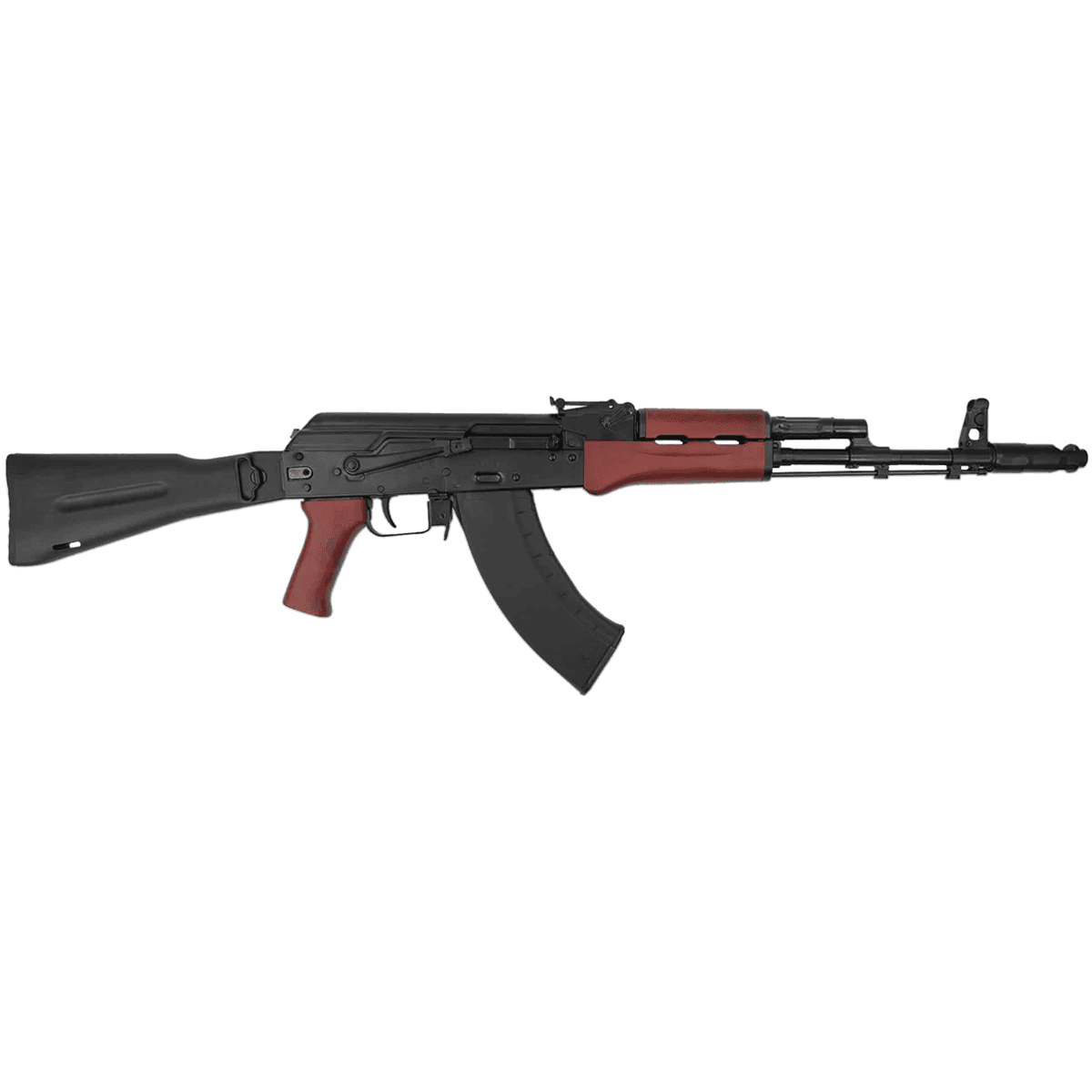 Kalashnikov USA KR-103 AK-47 Rifle with Folding Stock - Red Wood Kalashnikov USA KR-103 AK-47 Rifle with Folding Stock - Red Wood