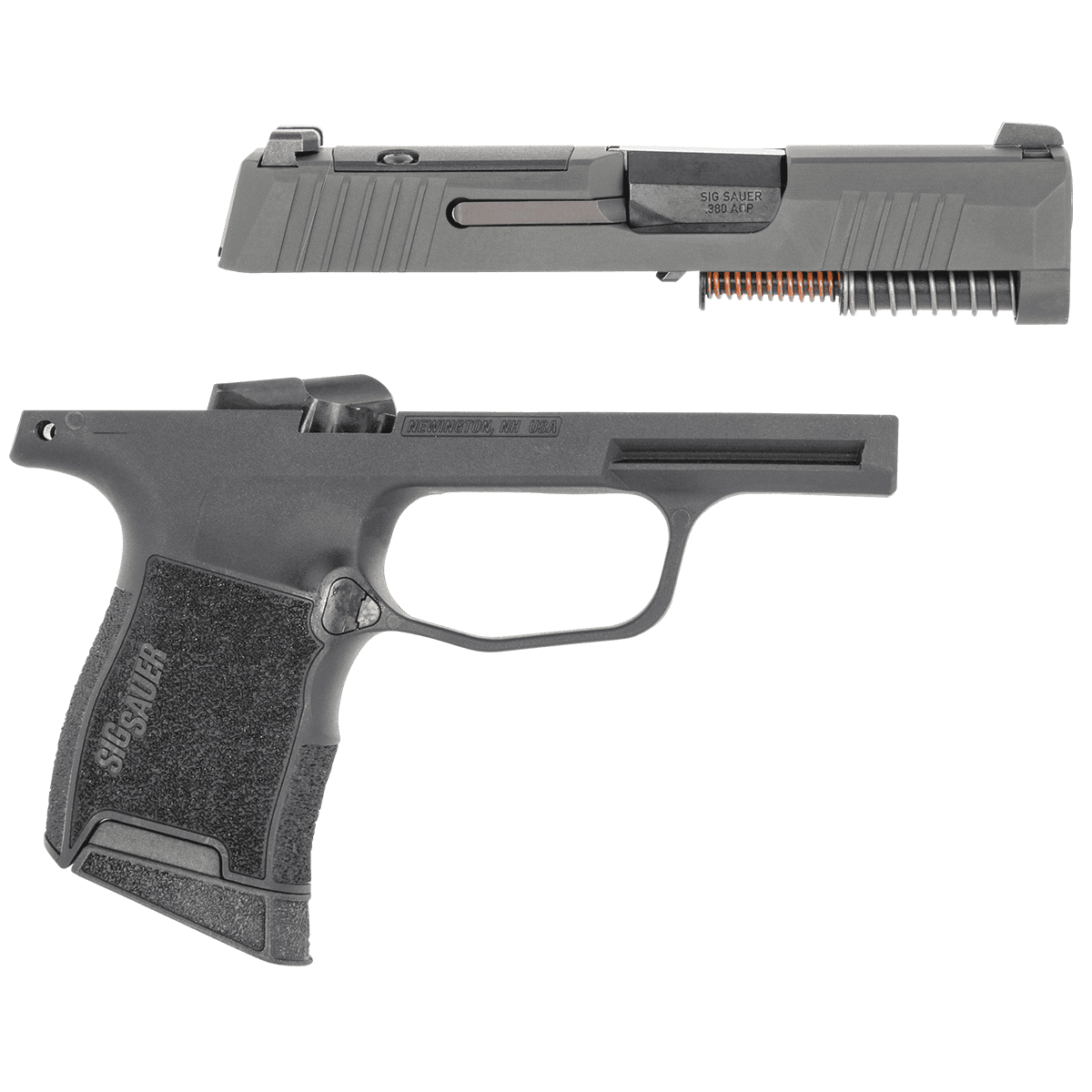 Sig Sauer 8900719 P365 Caliber Exchange Kit 380 ACP 3.10" 10+1 Black Nitride Slide Black Polymer Frame SigLite Night Sights for All Sig P365 Models Sig Sauer 8900719 P365 Caliber Exchange Kit 380 ACP 3.10" 10+1 Black Nitride Slide Black Polymer Frame SigLite Night Sights for All Sig P365 Models