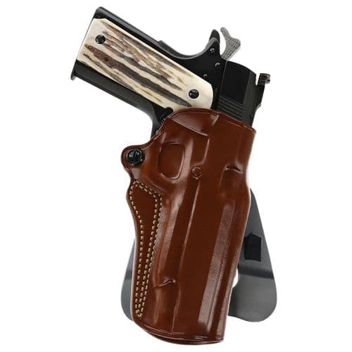 Galco SM2213R Speed Master 2.0 OWB Tan Leather Paddle Fits 1911 5" Barrel Left Hand Galco SM2213R Speed Master 2.0 OWB Tan Leather Paddle Fits 1911 5" Barrel Left Hand